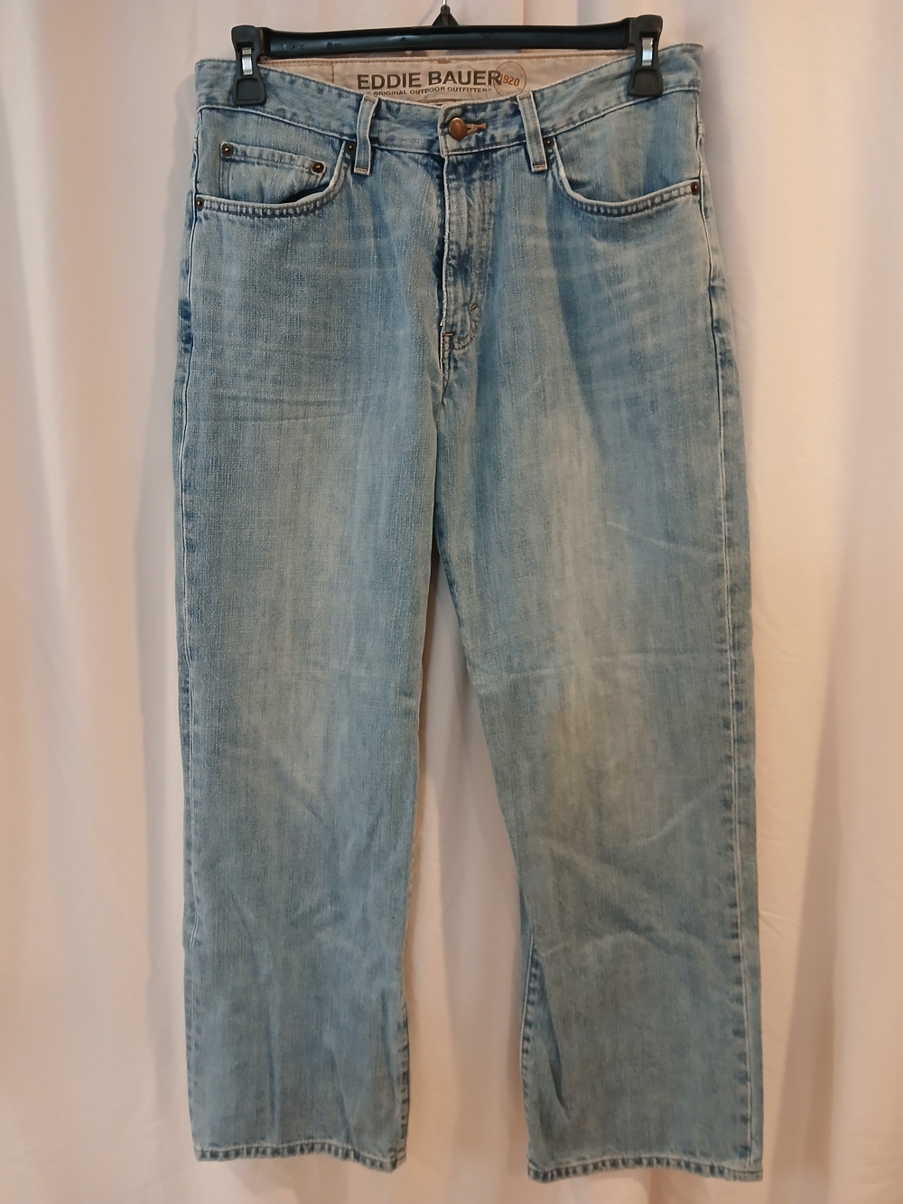 Eddie Bauer Light Blue Men's Jeans 32x30 Straight Fit